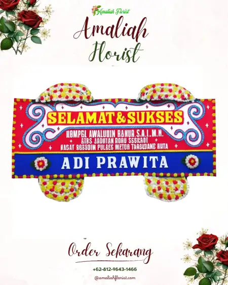 Papan Bunga Ucapan Selamat Singoyudan